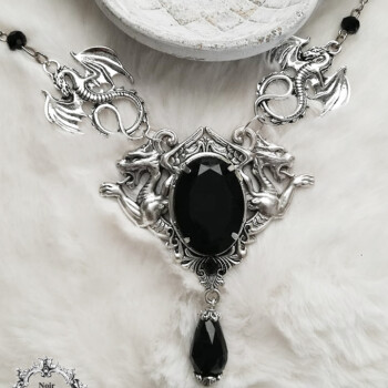 Queen of dragons pendant